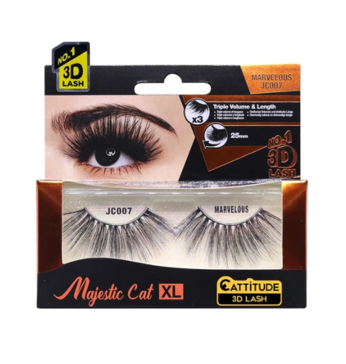 Ebin New York Majestic Cat 25mm 3D Lashes