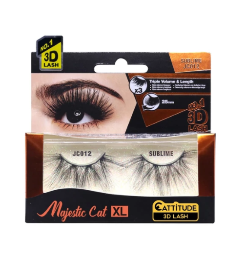Ebin New York Majestic Cat 25mm 3D Lashes