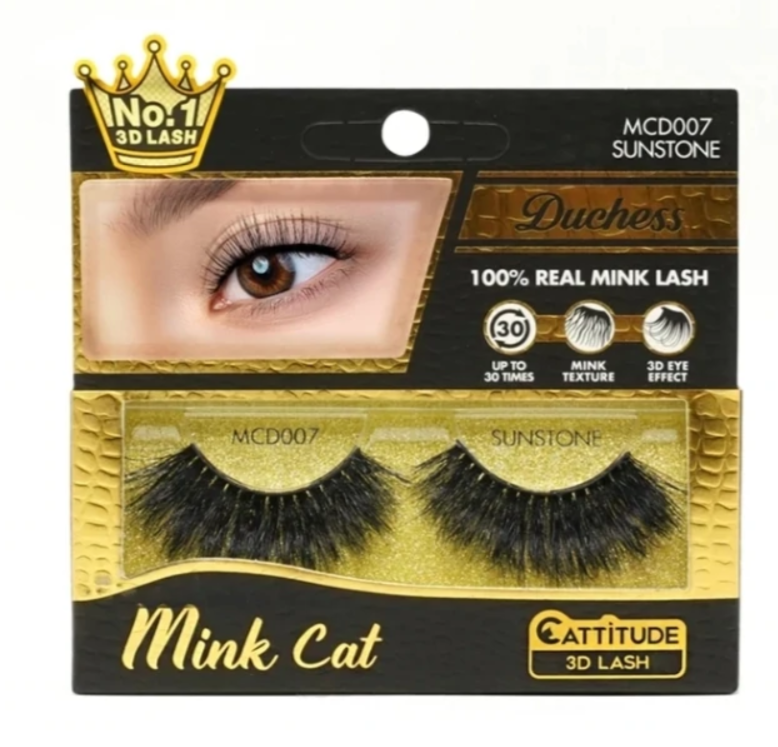 Ebin New York Duchess Mink Cat 3D Lashes
