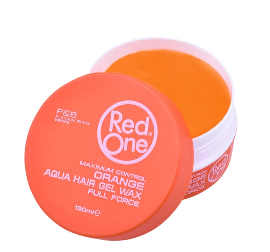 RedOne Maximum Control Orange Aqua Hair Gel Wax 150ml