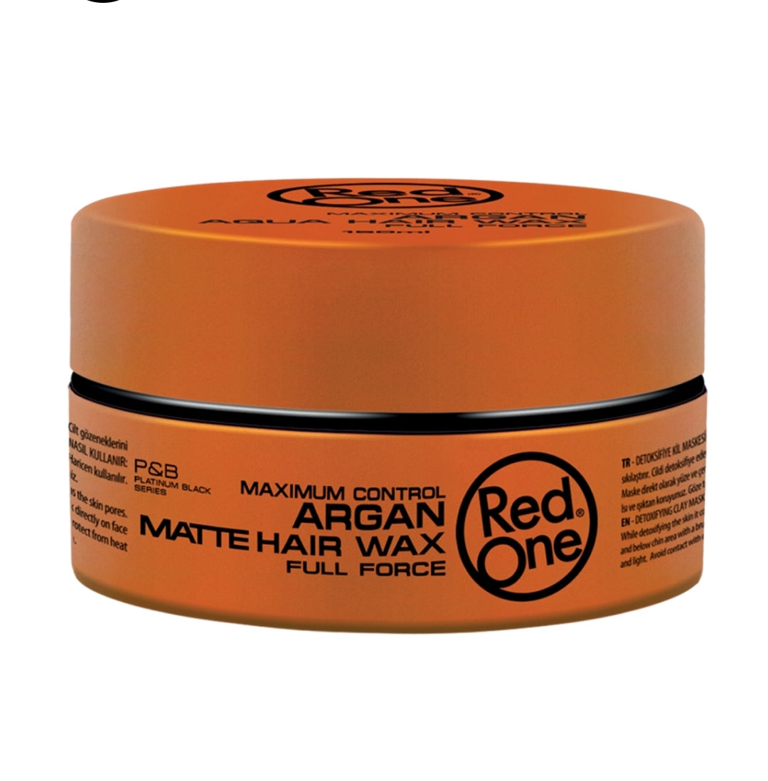 RedOne Maximum Control Argan Matte Hair Wax 150ml