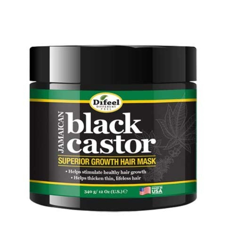 Difeel Jamaican Black Castor Oil Superior Growth Hair Mask 12oz