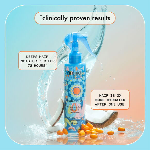 Amika Hydro Rush Intense Moisture Leave-In Conditioner 200ml