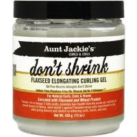Aunt Jackie's Curls & Coils Don't Shrink Flaxseed Elongating Curling Gel 15oz
