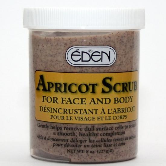 Eden Apricot Scrub for Face and Body 8 oz.