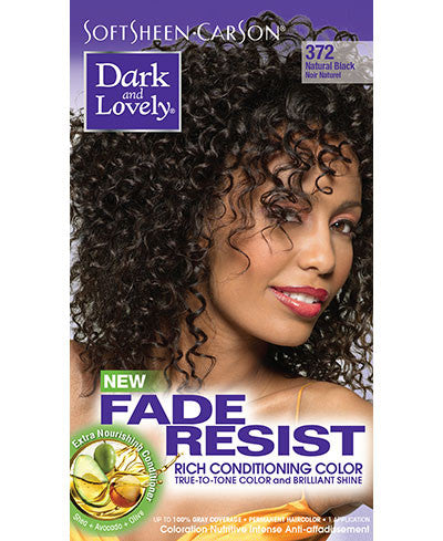 Softsheen Carson Dark and Lovely®Fade Resist FADE RESIST NATURAL BLACK