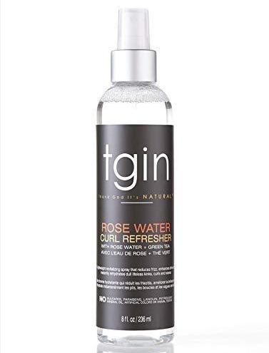 Tgin Rose Water Curl Refresher 8oz