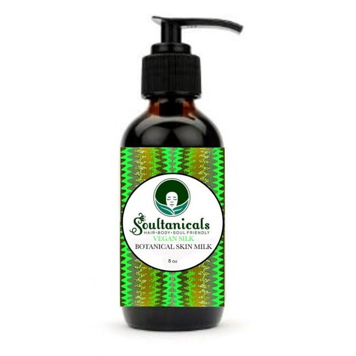 Soultanicals Vegan Silk Botanical Skin Milk Organic Softerizer 8oz