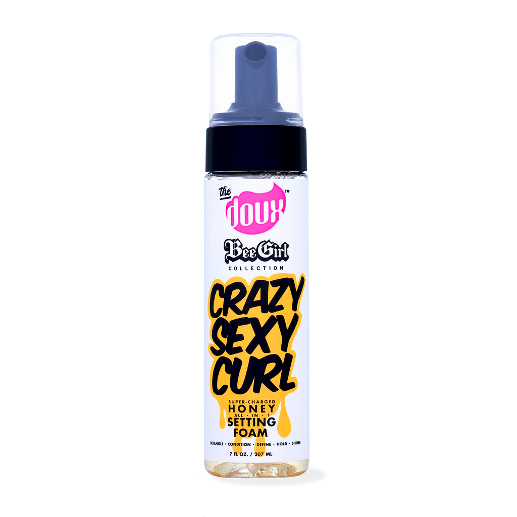 The Doux CrazySexyCurl™ Honey Setting Foam