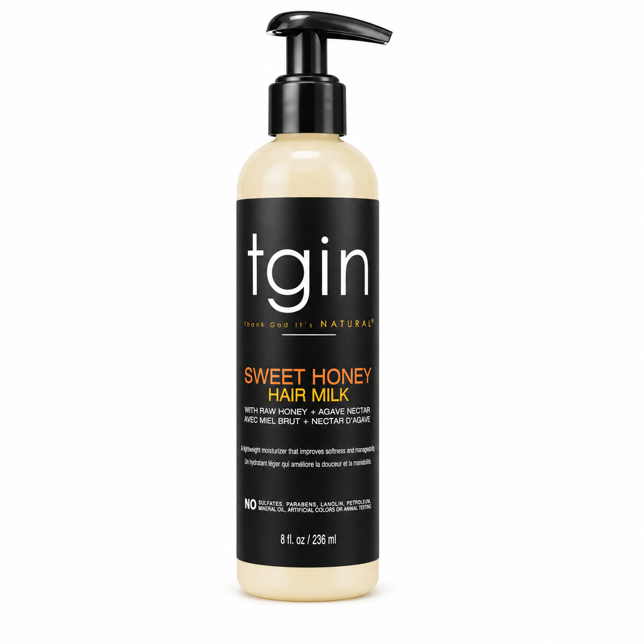 Tgin Sweet Honey Hair Milk 8oz
