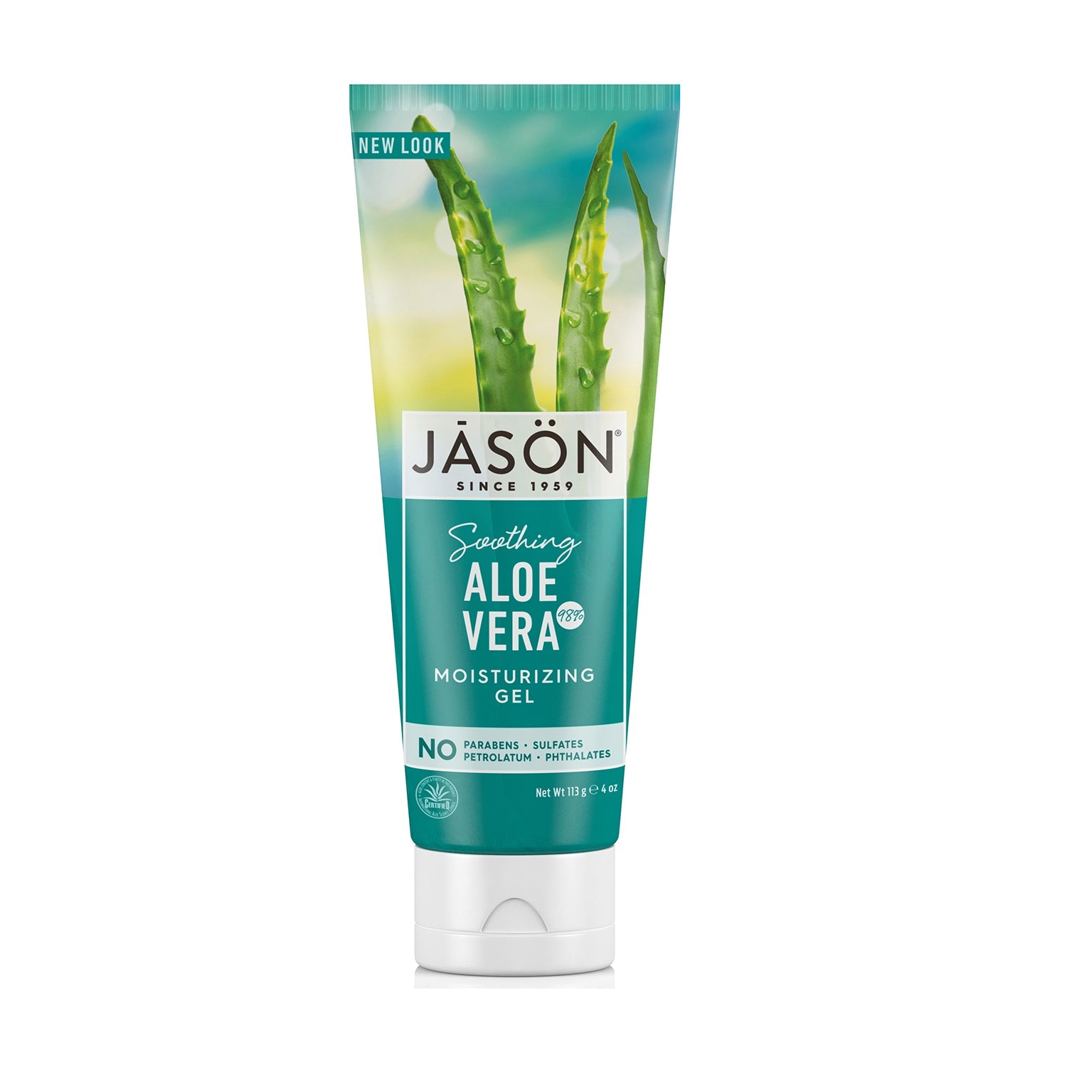 Jason Soothing 98% Aloe Vera Moisturizing Gel 4oz
