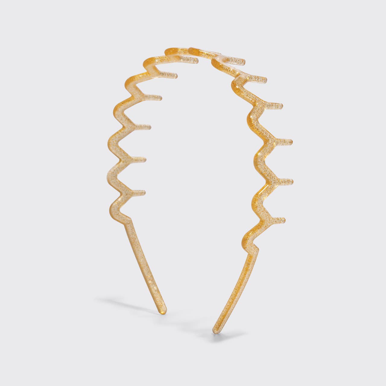 Kitsch Zig Zag Headbands 2pc Set - Gold & Red