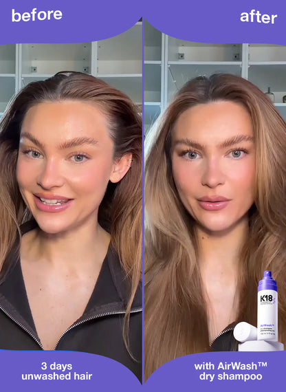 K18 AirWash™ Dry Shampoo 4oz