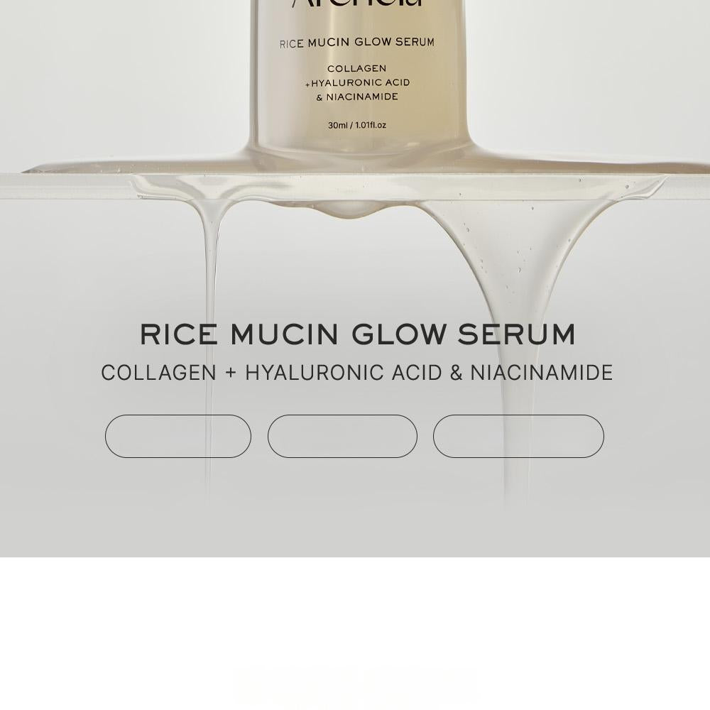 Arencia Rice Mucin Glow Serum 30ml