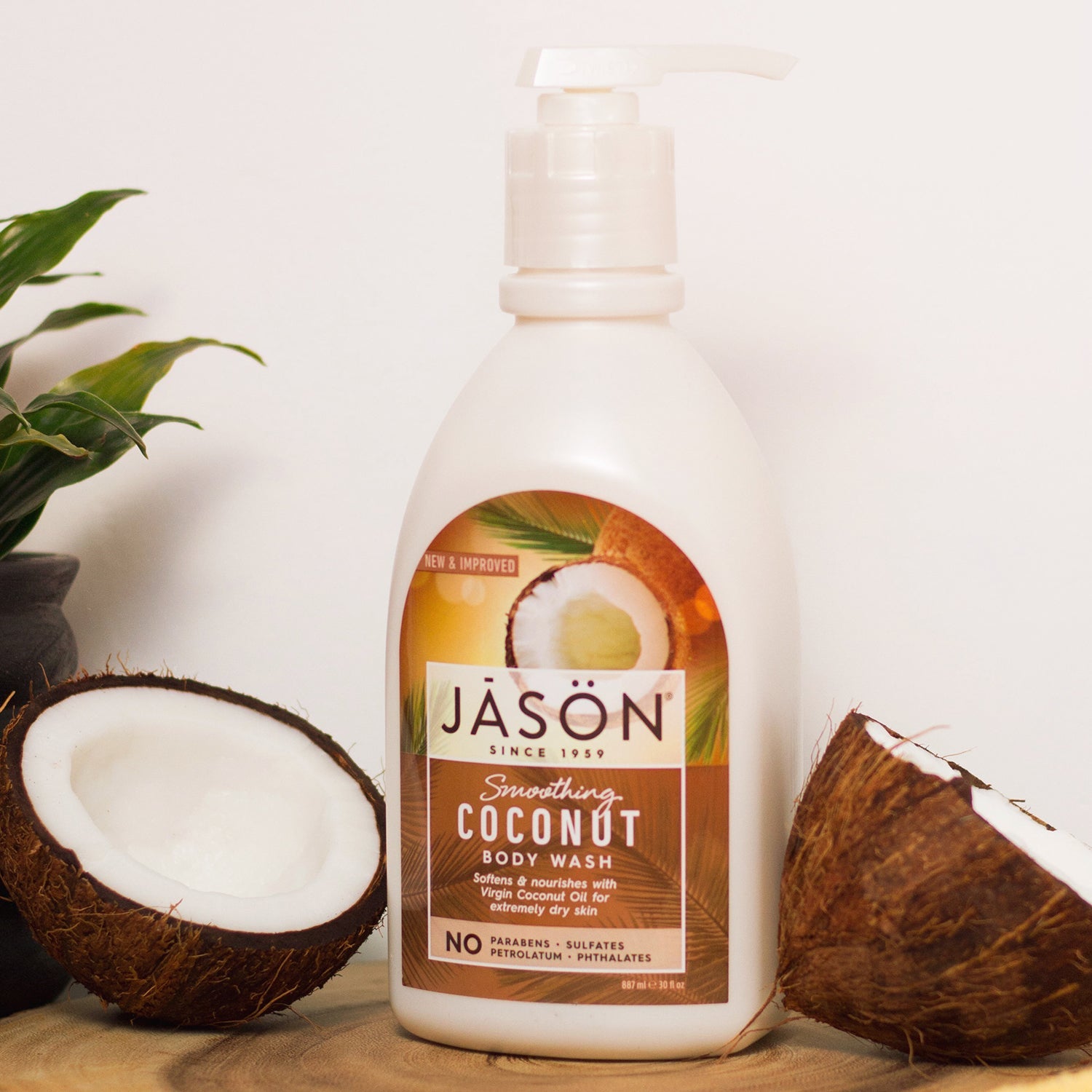 Jason Smoothing Coconut Body Wash 30oz