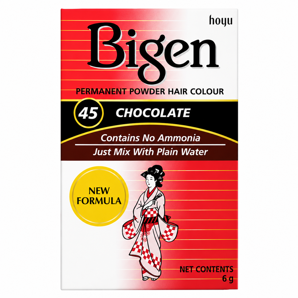 Bigen Permanent Powder Hair Dye 6g
