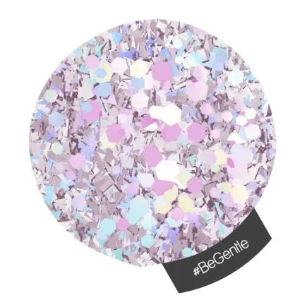 Halo Multi Hex & Multi-Flake Nail Art Glitter 1g