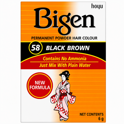 Bigen Permanent Powder Hair Dye 6g