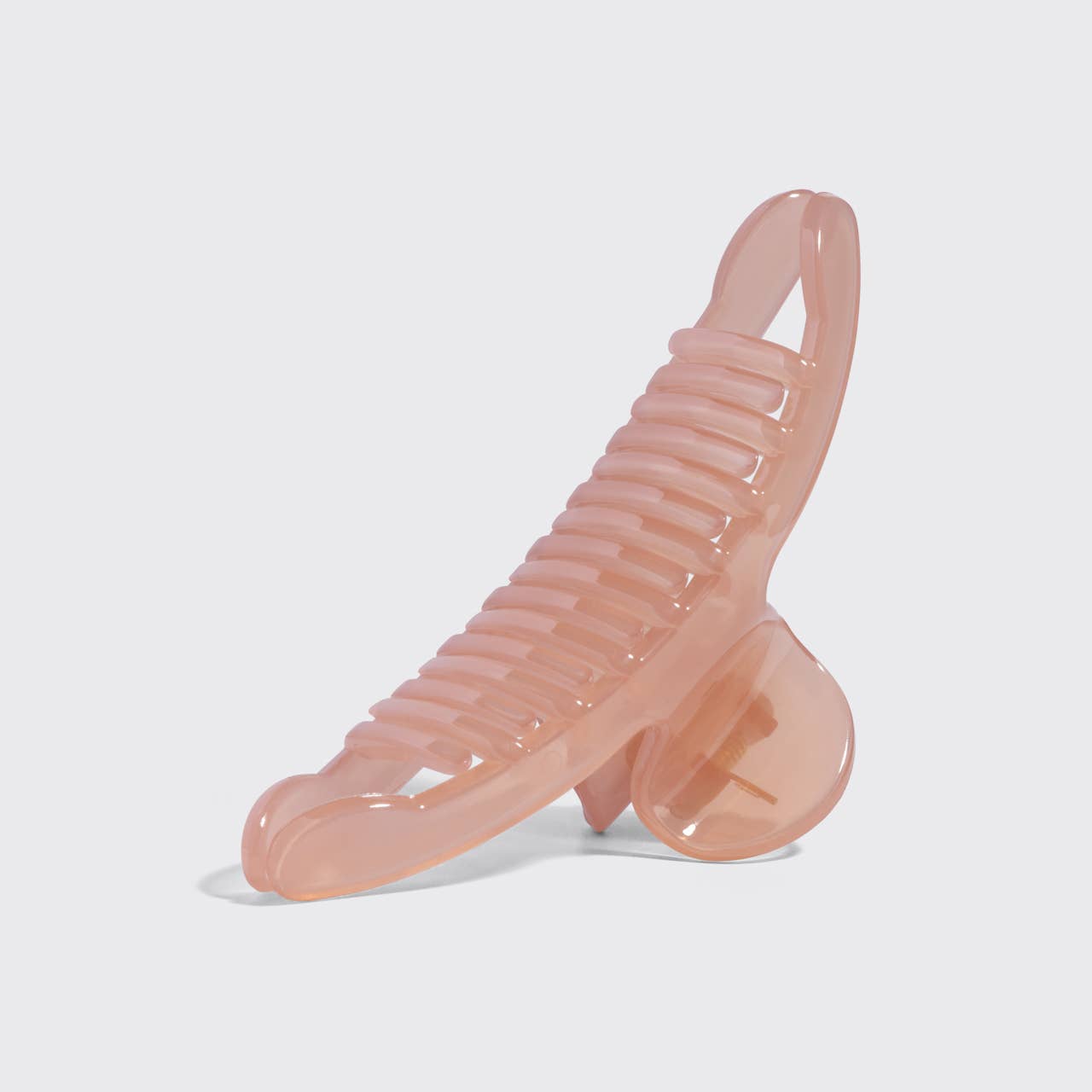 Kitsch Large Arched Clip - Soft Pink