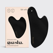 Kitsch Stainless Steel Gua Sha - Matte Black