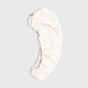 Kitsch Quick Dry Hair Towel Turban - Ivory