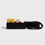 Kitsch 4-Compartment Travel Case - Black
