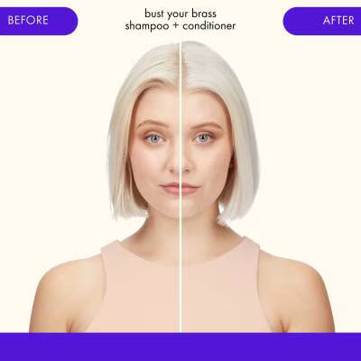 Amika Bust Your Brass Cool Blonde Repair Shampoo