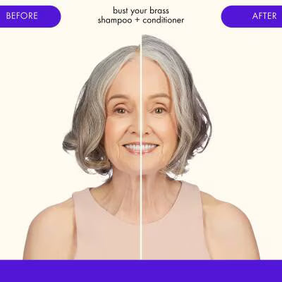 Amika Bust Your Brass Cool Blonde Repair Shampoo