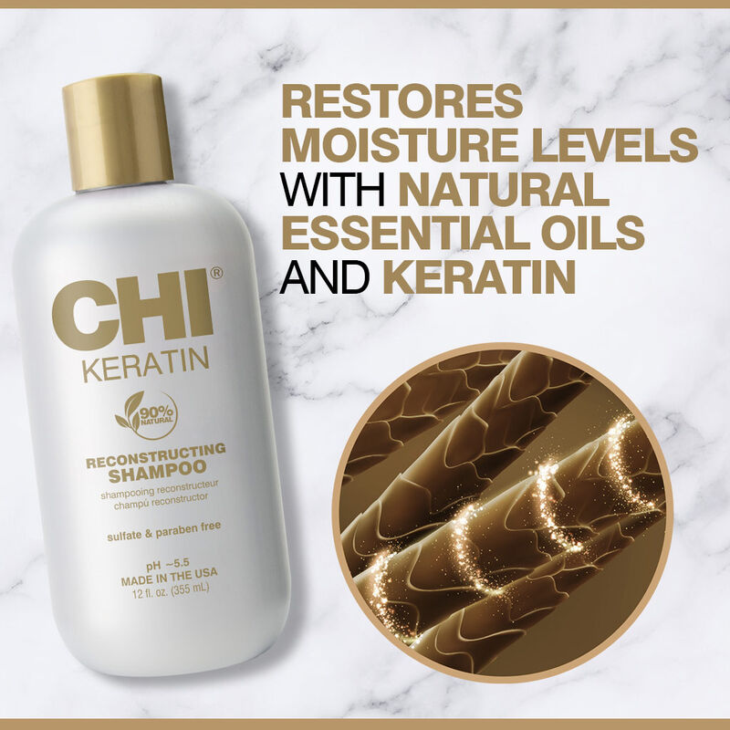 CHI Keratin Reconstructing Shampoo 355ml
