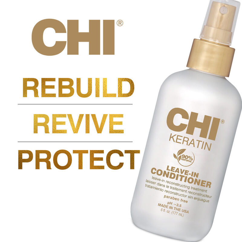 CHI Keratin Leave-In Conditioner Reconstructing Treatment 6oz