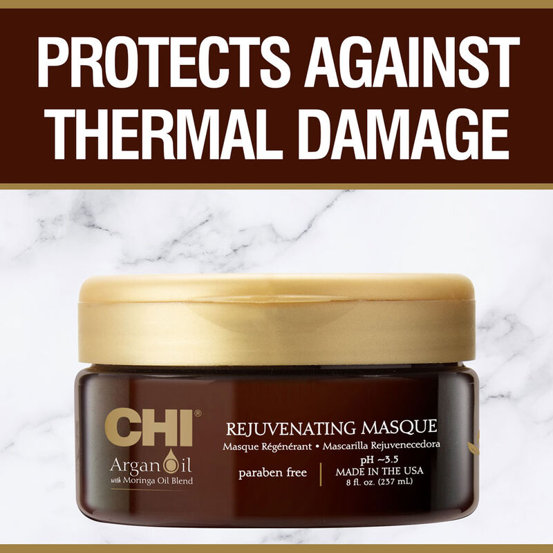 CHI Argan Oil Plus Moringa Oil Rejuvenating Masque 8oz