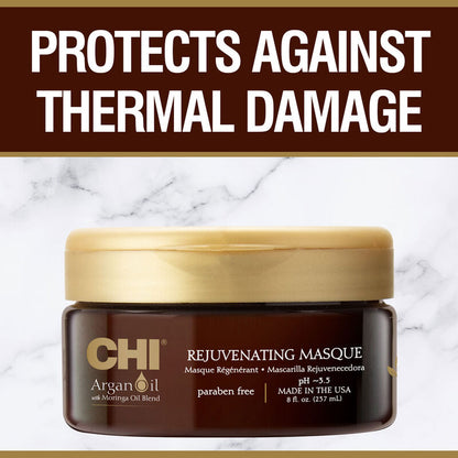 CHI Argan Oil Plus Moringa Oil Rejuvenating Masque 8oz
