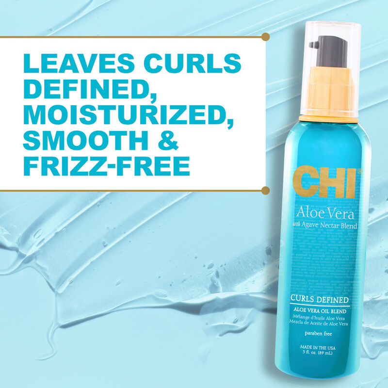 CHI Aloe Vera Curls Defined Aloe Vera Oil Blend 89ml