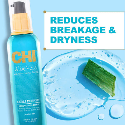 CHI Aloe Vera Curls Defined Aloe Vera Oil Blend 89ml