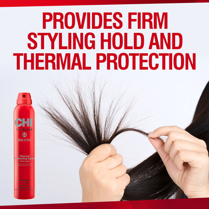 CHI 44 Iron Guard Style &amp; Stay Firm Hold Protecting Spray 10oz