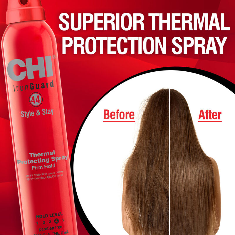 CHI 44 Iron Guard Style &amp; Stay Firm Hold Protecting Spray 10oz