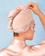 The Big Silk 100% Organic Brushed Silk Hair Towel