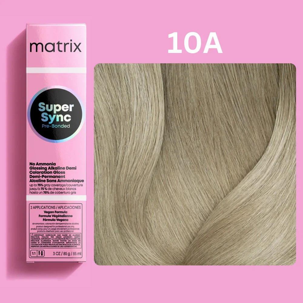 Matrix Super Sync Pre-Bonded Glossing Alkaline Demi-Permanent Hair Colour