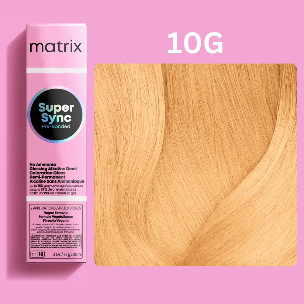 Matrix Super Sync Pre-Bonded Glossing Alkaline Demi-Permanent Hair Colour