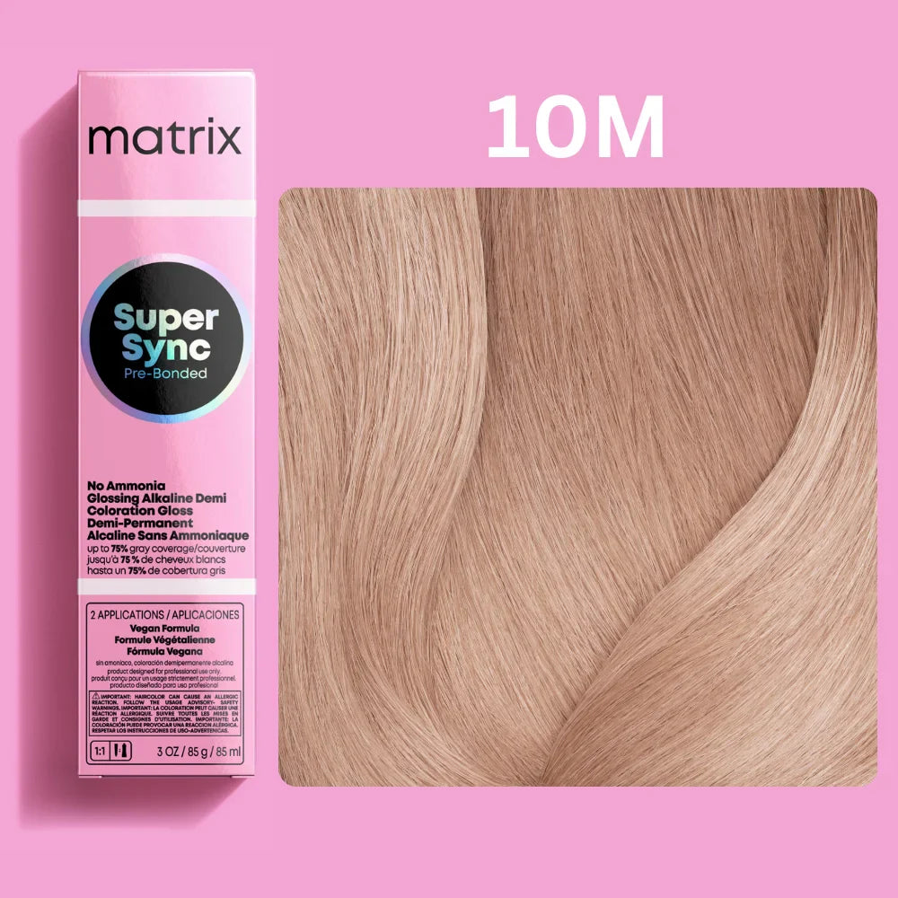 Matrix Super Sync Pre-Bonded Glossing Alkaline Demi-Permanent Hair Colour