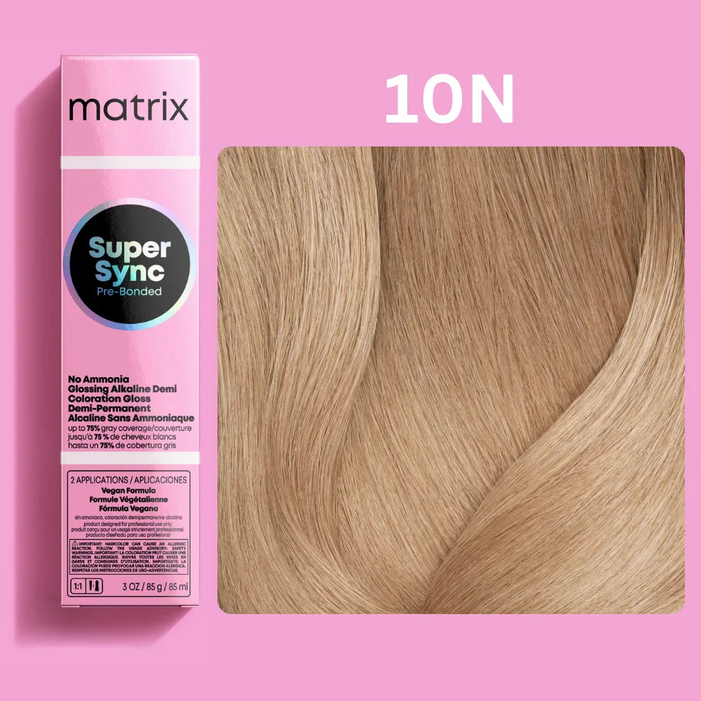 Matrix Super Sync Pre-Bonded Glossing Alkaline Demi-Permanent Hair Colour