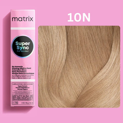 Matrix Super Sync Pre-Bonded Glossing Alkaline Demi-Permanent Hair Colour