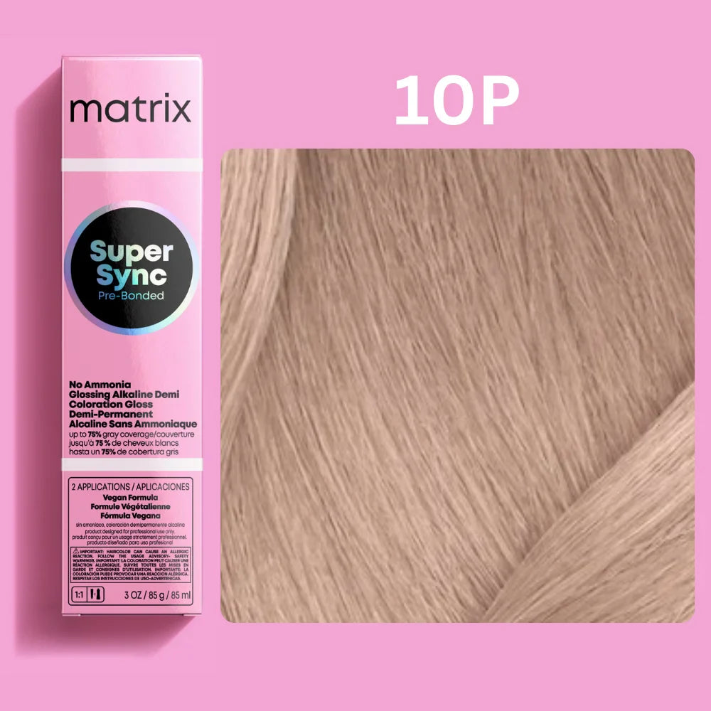 Matrix Super Sync Pre-Bonded Glossing Alkaline Demi-Permanent Hair Colour