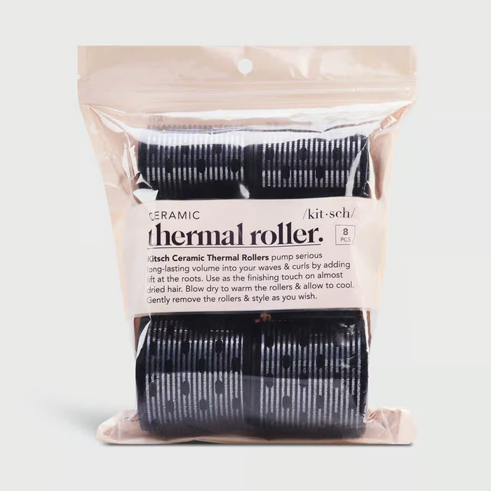 Kitsch Ceramic Hair Roller 8pc Variety Pack