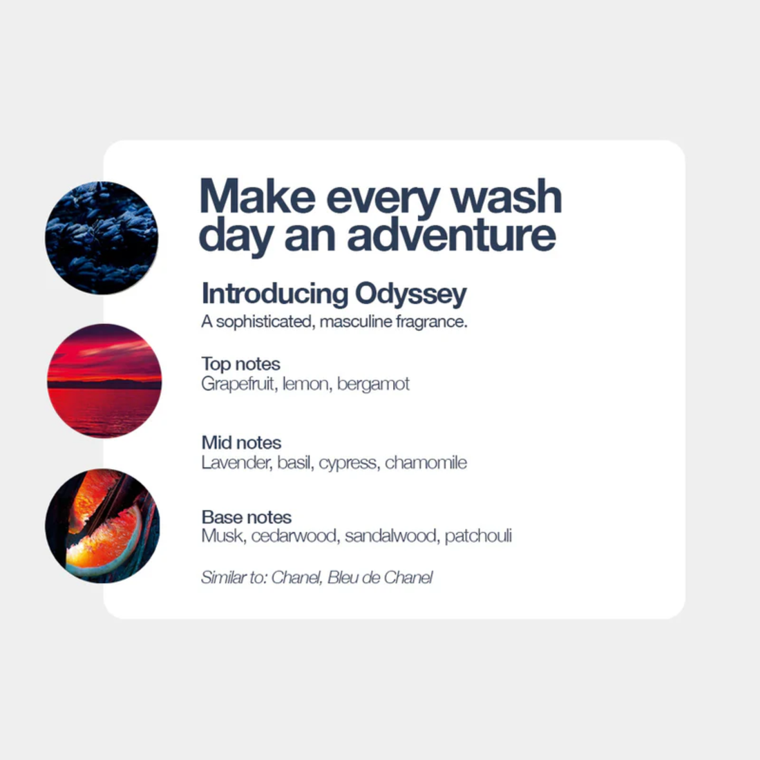 Tallow + Ash Odyssey Laundry Shampoo 800ml