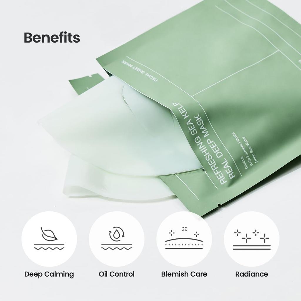 Biodance Refreshing Sea Kelp Real Deep Mask 1pc