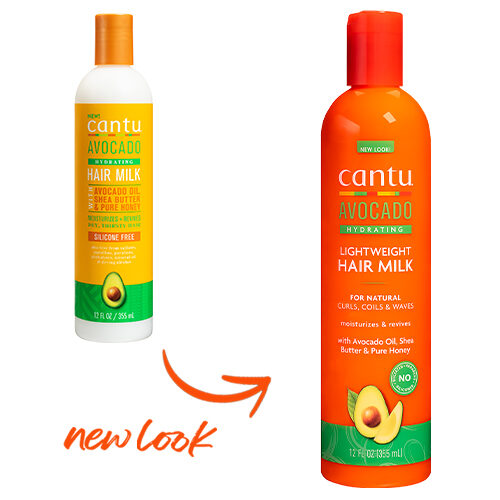 Cantu Avocado Hydrating Lightweight Hair Milk For Natural Curls, Coils & Waves 12oz