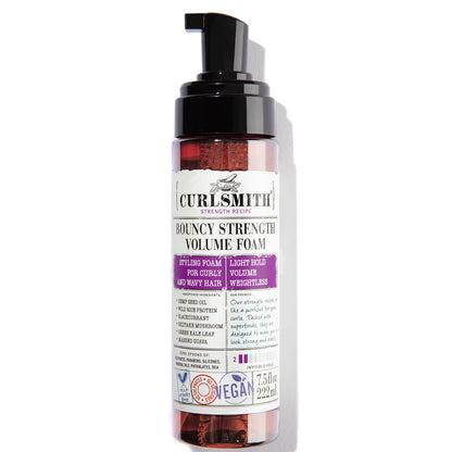Curlsmith Bouncy Strength Volume Foam 8oz