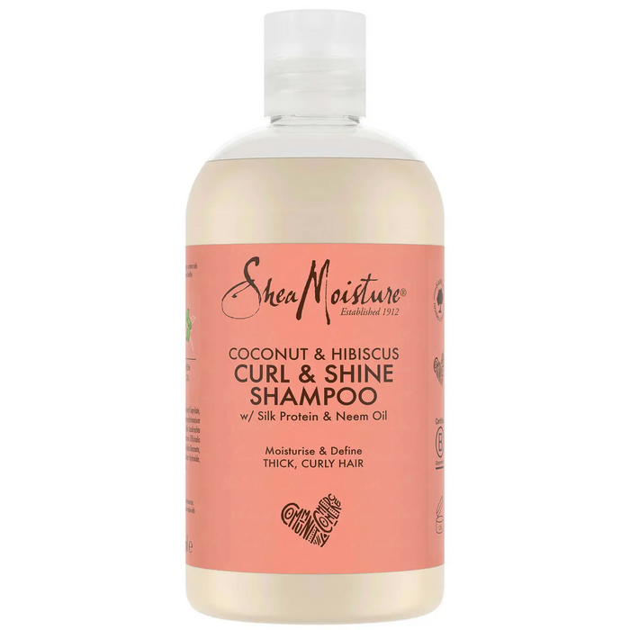 SheaMoisture Coconut & Hibiscus Curl & Shine Shampoo 13oz