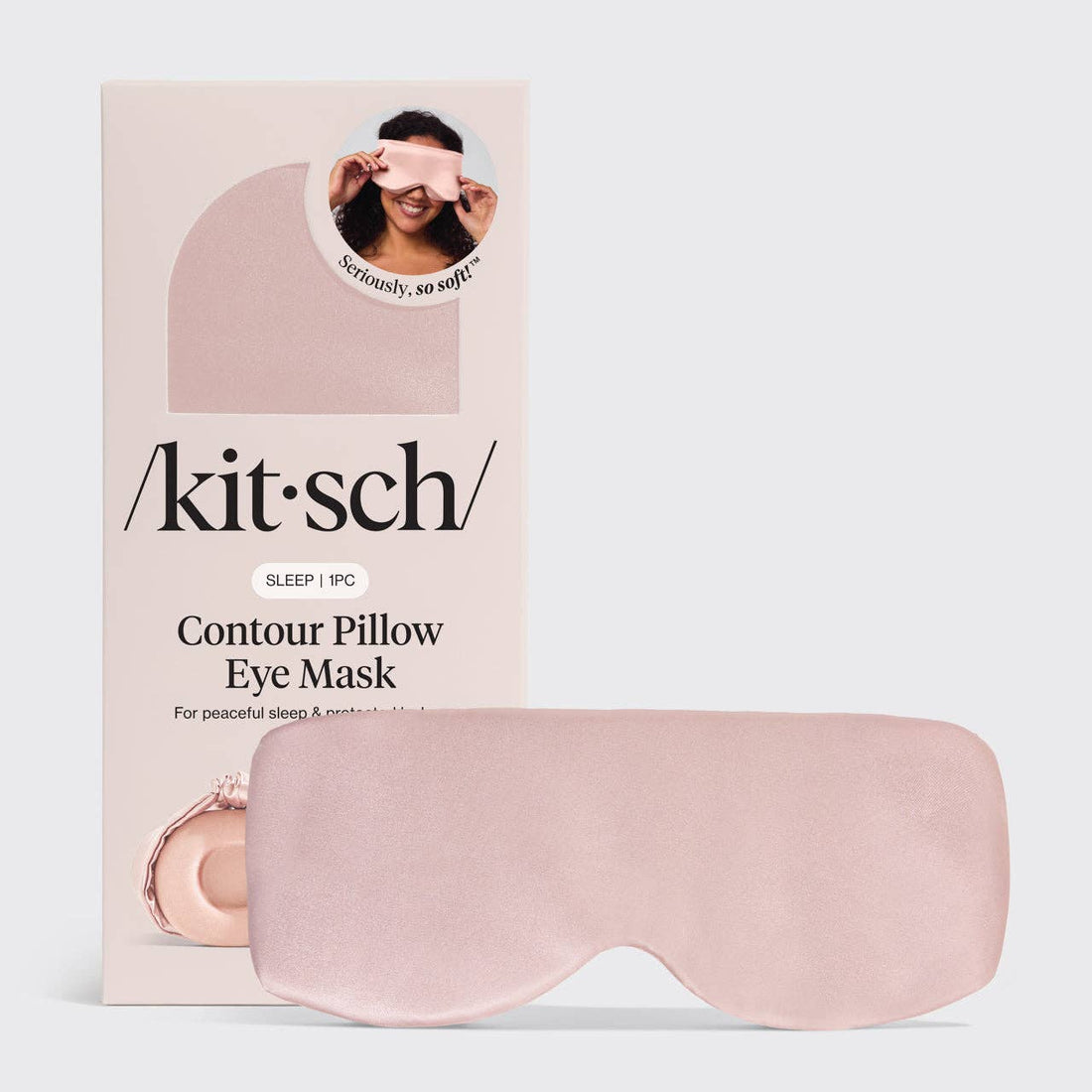 Kitsch Contour Pillow Eye Mask - Blush